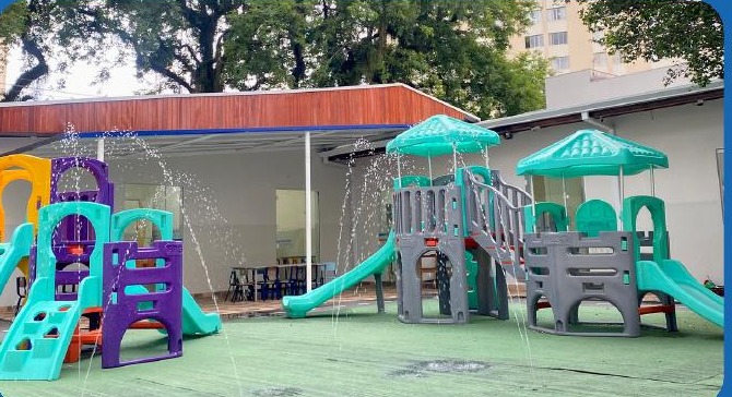 Playground com água